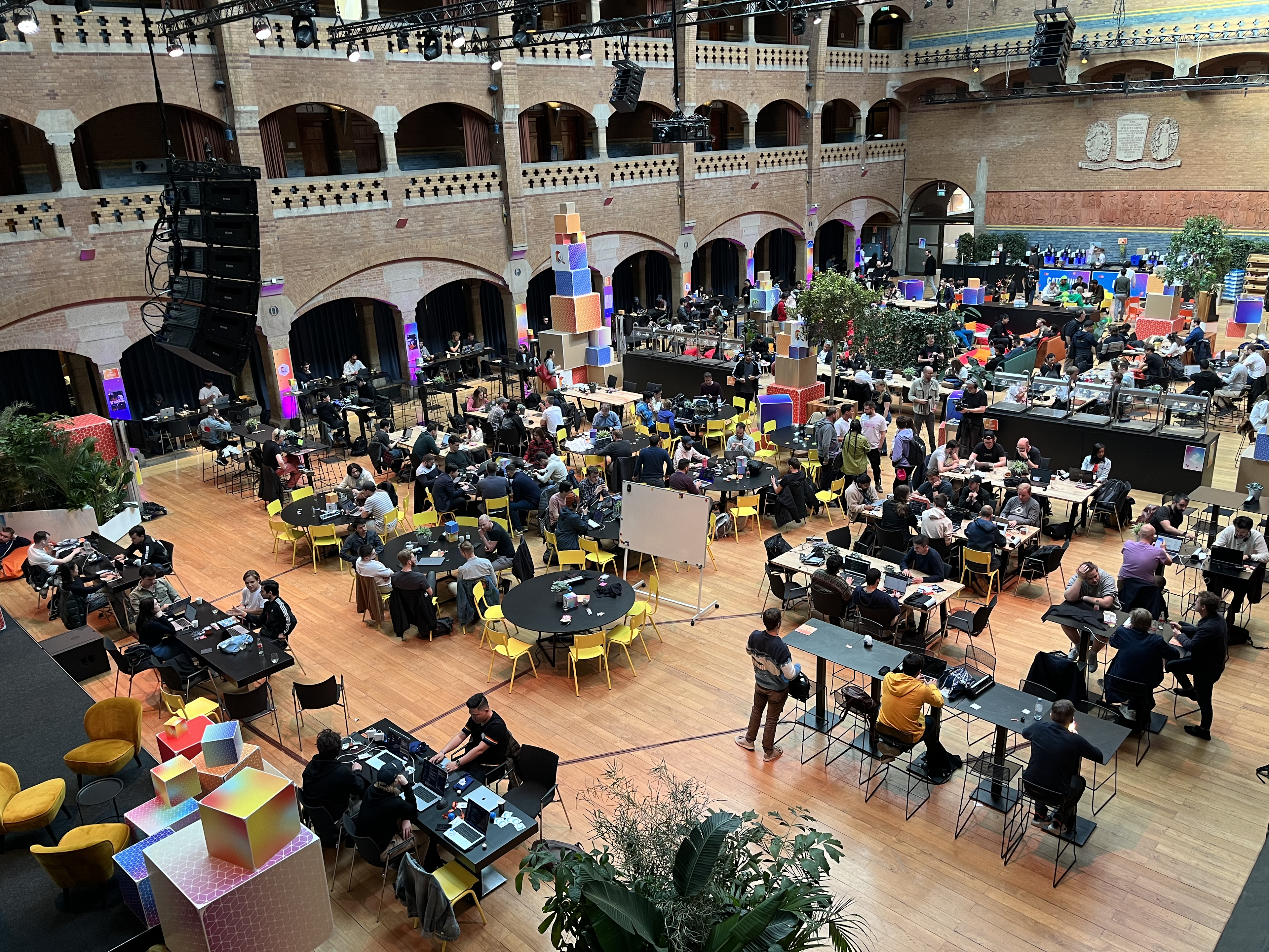 Despite the digital-first nature of web3, community is core to the ethos of builders in the space; at the Devconnect conference in Amsterdam earlier this year, a pop-up coworking space accommodated 500+ people at once. 